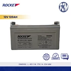 ROCKET ES 120-12 UPS Battery – 12V 120Ah Sealed Lead Acid Battery 1